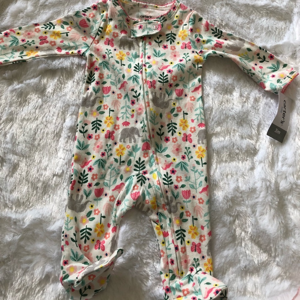 New baby girl onesie